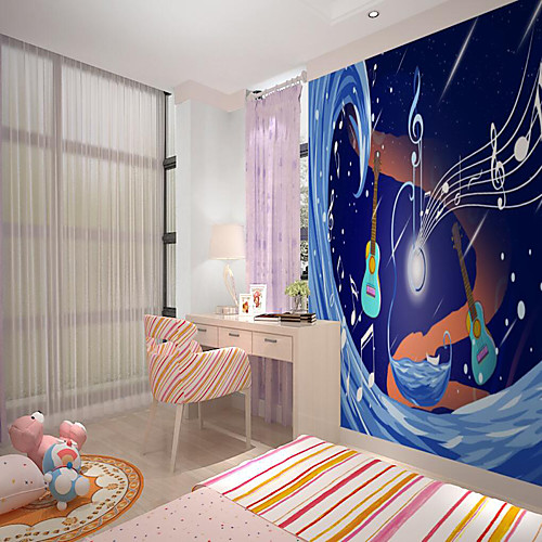 Custom Self Adhesive Mural Wallpaper Notes Children Cartoon Style Suitable For Bedroom Children's Room Art Deco / Cartoon / Landscape Home Decoration Modern
Custom Self Adhesive Mural Wallpaper Notes Children Cartoon Style Suitable For Bedroom Children's Room Art Deco / Cartoon / Landscape Home Decoration Modern