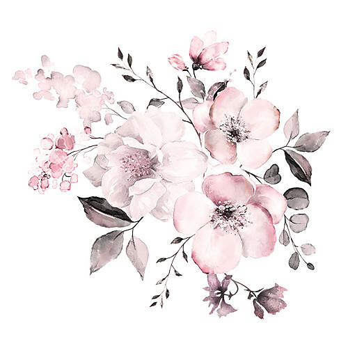 Watercolor Pink Floral / Botanical Wall Stickers Plane Wall Stickers Decorative Wall Stickers PVC Home Decoration Wall Decal Wall Decoration 2pcs 9030cm
Watercolor Pink Floral / Botanical Wall Stickers Plane Wall Stickers Decorative Wall Stickers PVC Home Decoration Wall Decal Wall Decoration 2pcs 9030cm