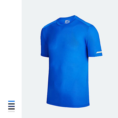 Men's Short Sleeve Running Shirt Tee Tshirt Summer Elastane Quick Dry Breathable Soft Fitness Gym Workout Running Walking Jogging Sportswear White Black Blue Dark Blue Gray Light Blue Activewear
Men's Short Sleeve Running Shirt Tee Tshirt Summer Elastane Quick Dry Breathable Soft Fitness Gym Workout Running Walking Jogging Sportswear White Black Blue Dark Blue Gray Light Blue Activewear