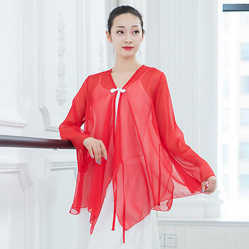 Ballet Top Bow(s) Bandage Women's Training Performance Long Sleeve Tulle Polyester
Ballet Top Bow(s) Bandage Women's Training Performance Long Sleeve Tulle Polyester