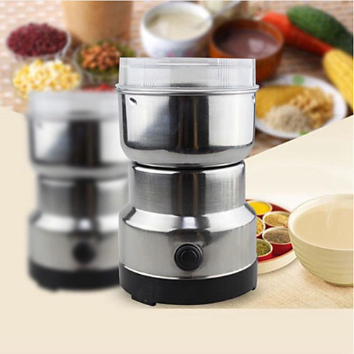 Mini Electric Coffee Bean Grinder Cereal Grind Powder Mill Household EU adapter
Mini Electric Coffee Bean Grinder Cereal Grind Powder Mill Household EU adapter