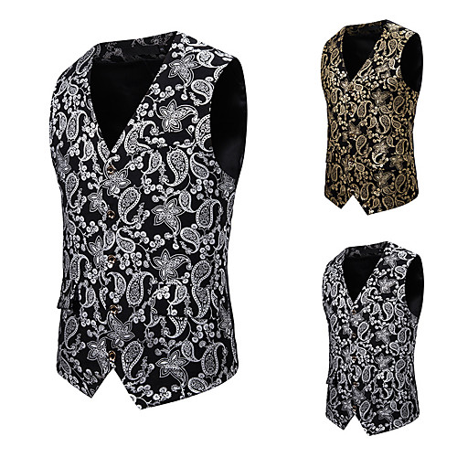 Plague Doctor Vintage Gothic Steampunk Masquerade Vest Waistcoat Men's Costume Golden / Silver Vintage Cosplay Event / Party Sleeveless
Plague Doctor Vintage Gothic Steampunk Masquerade Vest Waistcoat Men's Costume Golden / Silver Vintage Cosplay Event / Party Sleeveless