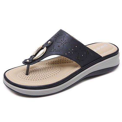 Women's Slippers & Flip-Flops Summer Flat Heel Open Toe Daily PU Almond / Black / Yellow
Women's Slippers & Flip-Flops Summer Flat Heel Open Toe Daily PU Almond / Black / Yellow
