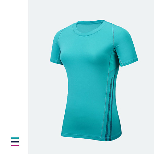 Women's Short Sleeve Running Shirt Tee Tshirt Summer Elastane Quick Dry Breathable Soft Fitness Gym Workout Running Walking Jogging Sportswear Fuchsia Green Dark Blue Activewear Stretchy
Women's Short Sleeve Running Shirt Tee Tshirt Summer Elastane Quick Dry Breathable Soft Fitness Gym Workout Running Walking Jogging Sportswear Fuchsia Green Dark Blue Activewear Stretchy