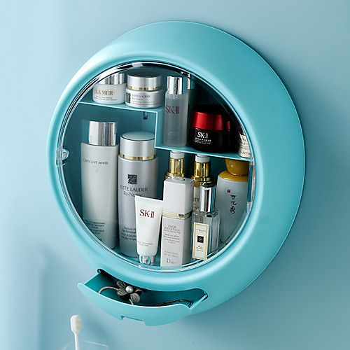 1pc Wall-mounted Cosmetic Storage Box Bathroom Waterproof Makeup Organizer Box Large Capacity Plastic Home Organization and Storage
1pc Wall-mounted Cosmetic Storage Box Bathroom Waterproof Makeup Organizer Box Large Capacity Plastic Home Organization and Storage
