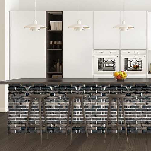 Blue brick pattern PVC simulation self-adhesive DIY decorative wall stickers bar stickers
Blue brick pattern PVC simulation self-adhesive DIY decorative wall stickers bar stickers
