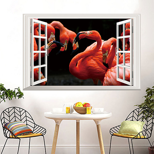 Flamingo Wall Stickers Animal Wall Stickers Decorative Wall Stickers PVC Home Decoration Wall Decal Wall Decoration 1pc
Flamingo Wall Stickers Animal Wall Stickers Decorative Wall Stickers PVC Home Decoration Wall Decal Wall Decoration 1pc
