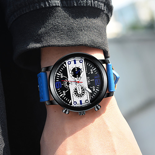 Men's Dress Watch Quartz Stylish Leather Brown Casual Watch Analog Casual Fashion - Black Blue Orange One Year Battery Life
Men's Dress Watch Quartz Stylish Leather Brown Casual Watch Analog Casual Fashion - Black Blue Orange One Year Battery Life