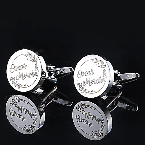 Personalized Customized Men's Cufflink Set Geometrical Geometric 1pc / pack Golden Rose Gold Black
Personalized Customized Men's Cufflink Set Geometrical Geometric 1pc / pack Golden Rose Gold Black