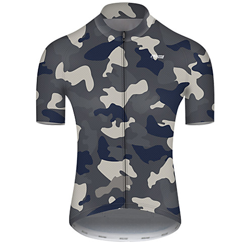 21Grams Men's Short Sleeve Cycling Jersey Nylon Polyester Camouflage Patchwork Camo / Camouflage Bike Jersey Top Mountain Bike MTB Road Bike Cycling Breathable Quick Dry Ultraviolet Resistant Sports
21Grams Men's Short Sleeve Cycling Jersey Nylon Polyester Camouflage Patchwork Camo / Camouflage Bike Jersey Top Mountain Bike MTB Road Bike Cycling Breathable Quick Dry Ultraviolet Resistant Sports