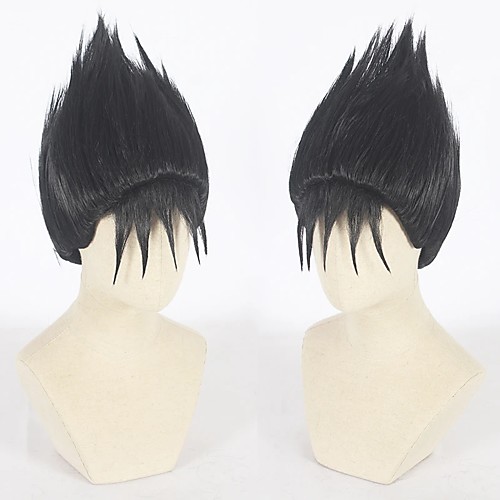 Cosplay Wig Kyou Kara Ore Wa Straight Cosplay Halloween With Bangs Wig Short Black Synthetic Hair 14 inch Men's Anime Cosplay Cool Black
Cosplay Wig Kyou Kara Ore Wa Straight Cosplay Halloween With Bangs Wig Short Black Synthetic Hair 14 inch Men's Anime Cosplay Cool Black