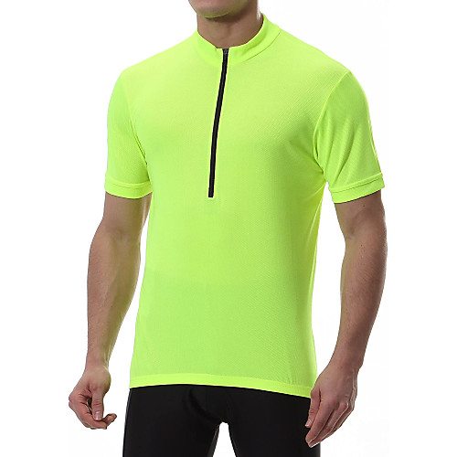 WECYCLE Men's Short Sleeve Cycling Jersey White Black Yellow Bike Tee / T-shirt Jersey Mountain Bike MTB Road Bike Cycling Sports Clothing Apparel / Stretchy
WECYCLE Men's Short Sleeve Cycling Jersey White Black Yellow Bike Tee / T-shirt Jersey Mountain Bike MTB Road Bike Cycling Sports Clothing Apparel / Stretchy