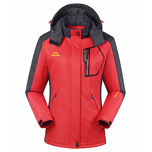 Women's Padded Hiking jacket Outdoor Patchwork Windproof Breathable Warm Comfortable Top Full Length Hidden Zipper Hunting Fishing Climbing Purple Red Fuchsia Blue Green / Camping / Hiking / Caving
Women's Padded Hiking jacket Outdoor Patchwork Windproof Breathable Warm Comfortable Top Full Length Hidden Zipper Hunting Fishing Climbing Purple Red Fuchsia Blue Green / Camping / Hiking / Caving