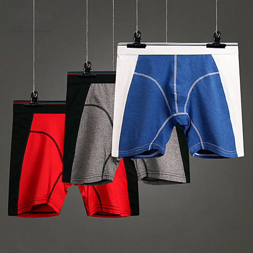 Men's Sports Underwear Boxer Brief Trunks 1pc Cotton Sports Shorts Underwear Shorts Bottoms Running Walking Jogging Training Breathable Quick Dry Soft Fashion White Black Red Yellow WhiteGray Blue
Men's Sports Underwear Boxer Brief Trunks 1pc Cotton Sports Shorts Underwear Shorts Bottoms Running Walking Jogging Training Breathable Quick Dry Soft Fashion White Black Red Yellow WhiteGray Blue