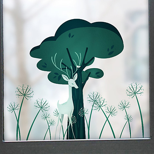 6058cm Cartoon Deer And Tree Scenery Pattern Matte Window Sticker Bathroom Kitchen Kids Room Shop Living Room Bedroom Balcony Window Film
6058cm Cartoon Deer And Tree Scenery Pattern Matte Window Sticker Bathroom Kitchen Kids Room Shop Living Room Bedroom Balcony Window Film
