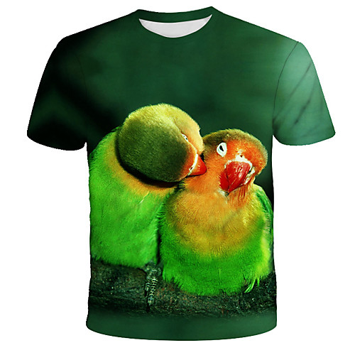 Men's Graphic Animal Print T-shirt Street chic Exaggerated Daily Holiday Green
Men's Graphic Animal Print T-shirt Street chic Exaggerated Daily Holiday Green