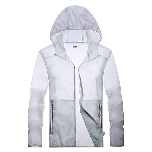 Men's Hiking Windbreaker Outdoor Waterproof Windproof Anti-Eradiation UPF50 Jacket Fishing Beach White / Grey / Dark Blue / Light Blue
Men's Hiking Windbreaker Outdoor Waterproof Windproof Anti-Eradiation UPF50 Jacket Fishing Beach White / Grey / Dark Blue / Light Blue