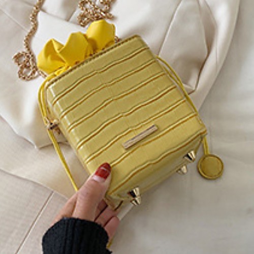 Women's Zipper / Chain PU Crossbody Bag 2020 Solid Color White / Black / Purple
Women's Zipper / Chain PU Crossbody Bag 2020 Solid Color White / Black / Purple