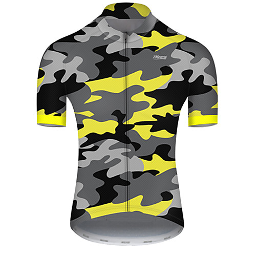 21Grams Men's Short Sleeve Cycling Jersey Nylon Camouflage Patchwork Camo / Camouflage Bike Jersey Top Mountain Bike MTB Road Bike Cycling Quick Dry Breathable Sports Clothing Apparel / Micro-elastic
21Grams Men's Short Sleeve Cycling Jersey Nylon Camouflage Patchwork Camo / Camouflage Bike Jersey Top Mountain Bike MTB Road Bike Cycling Quick Dry Breathable Sports Clothing Apparel / Micro-elastic