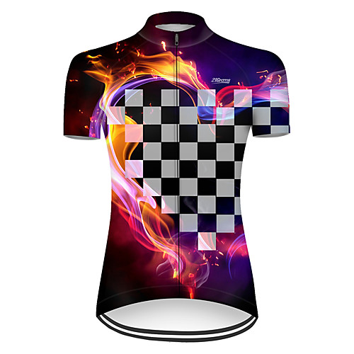 21Grams Women's Short Sleeve Cycling Jersey Nylon Black / Yellow Plaid Checkered Gradient 3D Bike Jersey Top Mountain Bike MTB Road Bike Cycling Quick Dry Breathable Sports Clothing Apparel
21Grams Women's Short Sleeve Cycling Jersey Nylon Black / Yellow Plaid Checkered Gradient 3D Bike Jersey Top Mountain Bike MTB Road Bike Cycling Quick Dry Breathable Sports Clothing Apparel