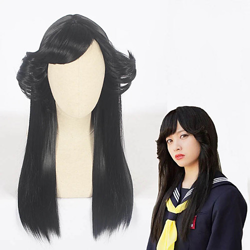 Cosplay Wig Kyou Kara Ore Wa Curly Cosplay Halloween Asymmetrical Wig Medium Length Black Synthetic Hair 21 inch Women's Anime Cosplay Women Black
Cosplay Wig Kyou Kara Ore Wa Curly Cosplay Halloween Asymmetrical Wig Medium Length Black Synthetic Hair 21 inch Women's Anime Cosplay Women Black