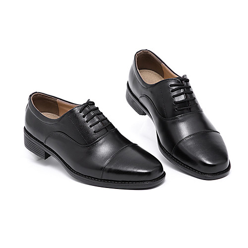 Men's Spring / Fall Casual / British Wedding Party & Evening Oxfords Faux Leather Breathable Non-slipping Black / Square Toe
Men's Spring / Fall Casual / British Wedding Party & Evening Oxfords Faux Leather Breathable Non-slipping Black / Square Toe