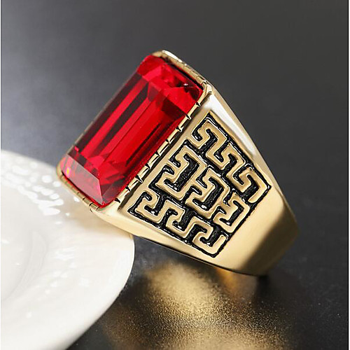 Ring Geometrical Black Blue Red Titanium Steel Glass Precious Vintage Fashion 1pc 9 10 / Men's
Ring Geometrical Black Blue Red Titanium Steel Glass Precious Vintage Fashion 1pc 9 10 / Men's