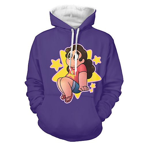 Inspired by steven universe Cosplay Costume Hoodie Polyster Print Printing Hoodie For Men's / Women's
Inspired by steven universe Cosplay Costume Hoodie Polyster Print Printing Hoodie For Men's / Women's