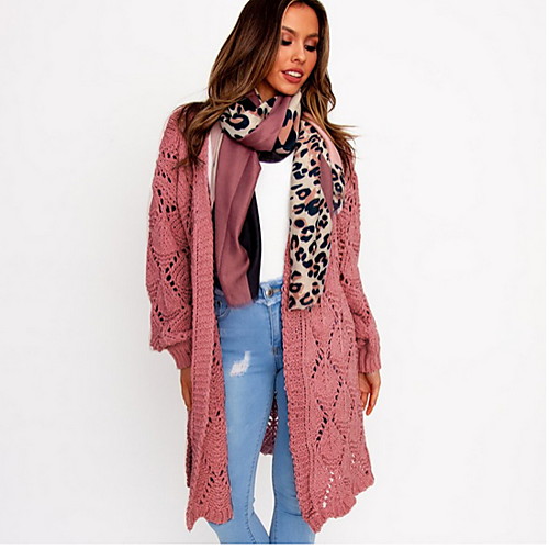 Women's Solid Colored Long Sleeve Cardigan Sweater Jumper, V Neck White / Black / Blushing Pink S / M / L
Women's Solid Colored Long Sleeve Cardigan Sweater Jumper, V Neck White / Black / Blushing Pink S / M / L