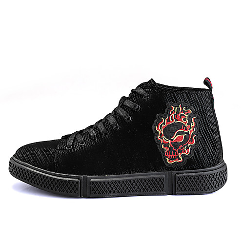 Men's Summer / Fall Casual / Chinoiserie Daily Outdoor Sneakers Faux Leather Breathable Non-slipping Black 3D
Men's Summer / Fall Casual / Chinoiserie Daily Outdoor Sneakers Faux Leather Breathable Non-slipping Black 3D