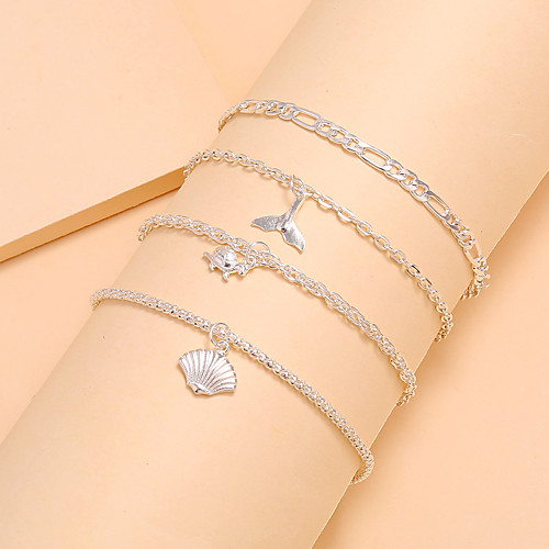 Leg Chain Classic Rustic Trendy Women's Body Jewelry For Holiday Date Classic Alloy Turtle Gold 4 Pieces
Leg Chain Classic Rustic Trendy Women's Body Jewelry For Holiday Date Classic Alloy Turtle Gold 4 Pieces