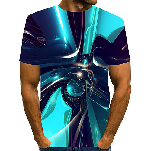 Men's Geometric Graphic Print T-shirt Street chic Exaggerated Daily Going out Rainbow
Men's Geometric Graphic Print T-shirt Street chic Exaggerated Daily Going out Rainbow