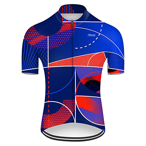 21Grams Men's Short Sleeve Cycling Jersey Nylon Polyester RedBlue 3D Stripes Gradient Bike Jersey Top Mountain Bike MTB Road Bike Cycling Breathable Quick Dry Ultraviolet Resistant Sports Clothing
21Grams Men's Short Sleeve Cycling Jersey Nylon Polyester RedBlue 3D Stripes Gradient Bike Jersey Top Mountain Bike MTB Road Bike Cycling Breathable Quick Dry Ultraviolet Resistant Sports Clothing