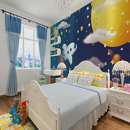 Custom Self Adhesive 3d Wallpaper Mural Airplane Children Cartoon Style Suitable For Bedroom Children's Room Landscape Home Decoration Material Adhesive required
Custom Self Adhesive 3d Wallpaper Mural Airplane Children Cartoon Style Suitable For Bedroom Children's Room Landscape Home Decoration Material Adhesive required