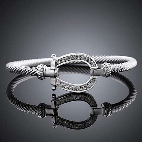 Women's Chain Bracelet Classic Fashion Fashion Silver Plated Bracelet Jewelry Silver For Party Evening Gift
Women's Chain Bracelet Classic Fashion Fashion Silver Plated Bracelet Jewelry Silver For Party Evening Gift