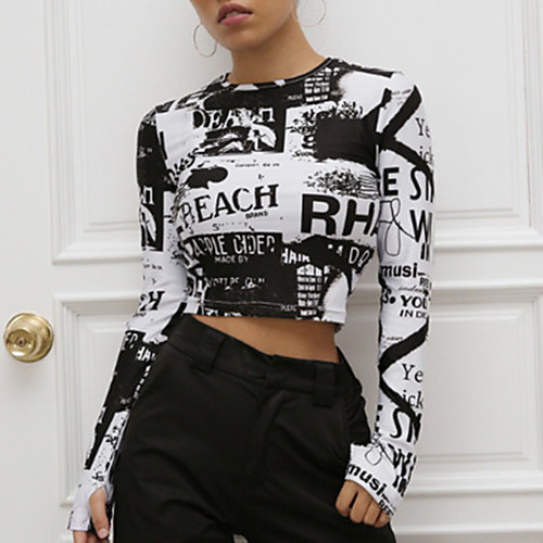 Women's T shirt Tie Dye Shirt Tee / T-shirt Black Artistic Style Crop Top Crew Neck Cotton Cute Artwork Contemporary Sport Athleisure T Shirt Long Sleeve Lightweight Breathable Soft Yoga Tennis
Women's T shirt Tie Dye Shirt Tee / T-shirt Black Artistic Style Crop Top Crew Neck Cotton Cute Artwork Contemporary Sport Athleisure T Shirt Long Sleeve Lightweight Breathable Soft Yoga Tennis