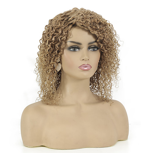 

Remy Human Hair Wig Short Jerry Curl Pixie Cut Auburn Fashionable Design Capless Brazilian Hair Women's Medium Auburn#30 12 inch