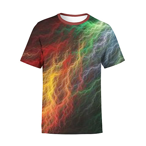 Men's Graphic Plus Size T-shirt Print Short Sleeve Club Tops Rock Streetwear Round Neck Rainbow
Men's Graphic Plus Size T-shirt Print Short Sleeve Club Tops Rock Streetwear Round Neck Rainbow
