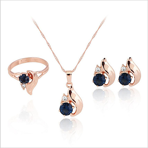 Women's Bridal Jewelry Sets Earrings Jewelry Dark Blue For Wedding Party Daily Engagement Festival 1 set
Women's Bridal Jewelry Sets Earrings Jewelry Dark Blue For Wedding Party Daily Engagement Festival 1 set