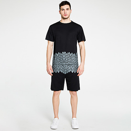 Men's Tracksuit Street Casual 2pcs Summer Short Sleeve Quick Dry Breathable Sweat wicking Fitness Running Walking Jogging Sportswear Solid Colored Normal Black Blue Lavender Activewear Micro-elastic
Men's Tracksuit Street Casual 2pcs Summer Short Sleeve Quick Dry Breathable Sweat wicking Fitness Running Walking Jogging Sportswear Solid Colored Normal Black Blue Lavender Activewear Micro-elastic