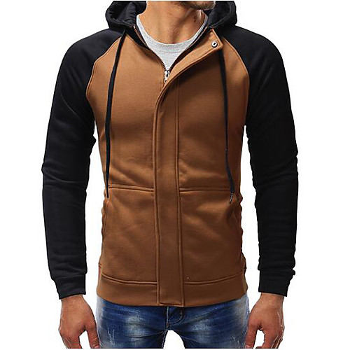 Men's Hoodie Color Block Daily Weekend Casual Hoodies Sweatshirts Black Camel Dark Gray
Men's Hoodie Color Block Daily Weekend Casual Hoodies Sweatshirts Black Camel Dark Gray