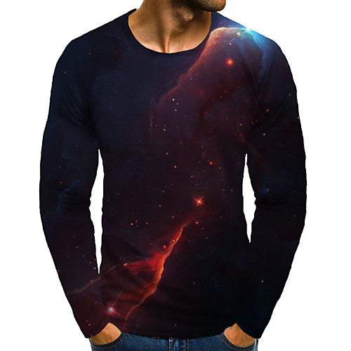 Men's T shirt Graphic Plus Size Print Long Sleeve Daily Tops Basic Exaggerated Rainbow
Men's T shirt Graphic Plus Size Print Long Sleeve Daily Tops Basic Exaggerated Rainbow