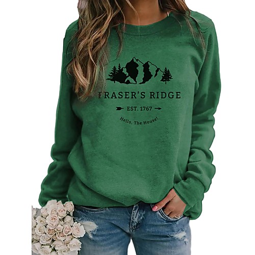 Women's Pullover Sweatshirt Graphic Text Letter Daily Weekend Casual Hoodies Sweatshirts Oversized Blue Red Khaki
Women's Pullover Sweatshirt Graphic Text Letter Daily Weekend Casual Hoodies Sweatshirts Oversized Blue Red Khaki