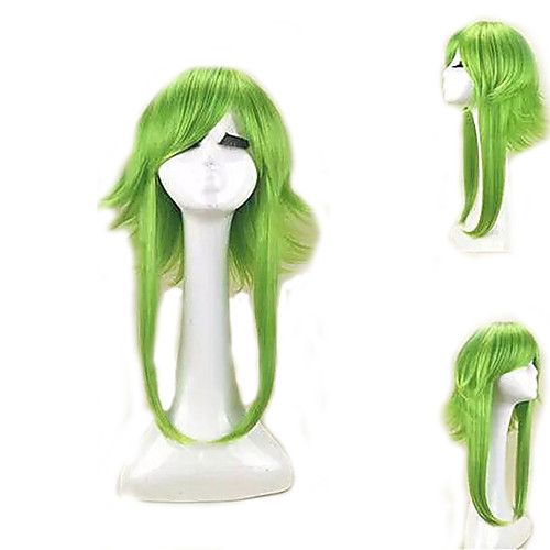 Cosplay Costume Wig Synthetic Wig Cosplay Wig Gumi Vocaloid Straight Cosplay Layered Haircut Wig Medium Length Blue Green Lake Green / Grass Green Mint Green Synthetic Hair 18 inch Women's Cosplay
Cosplay Costume Wig Synthetic Wig Cosplay Wig Gumi Vocaloid Straight Cosplay Layered Haircut Wig Medium Length Blue Green Lake Green / Grass Green Mint Green Synthetic Hair 18 inch Women's Cosplay