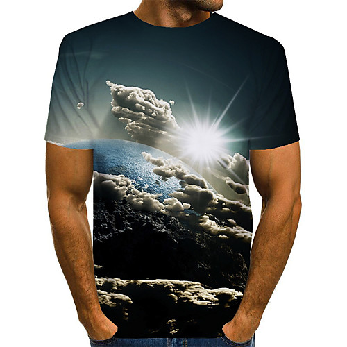 Men's T shirt Graphic Plus Size Print Short Sleeve Daily Tops Basic Exaggerated Rainbow
Men's T shirt Graphic Plus Size Print Short Sleeve Daily Tops Basic Exaggerated Rainbow