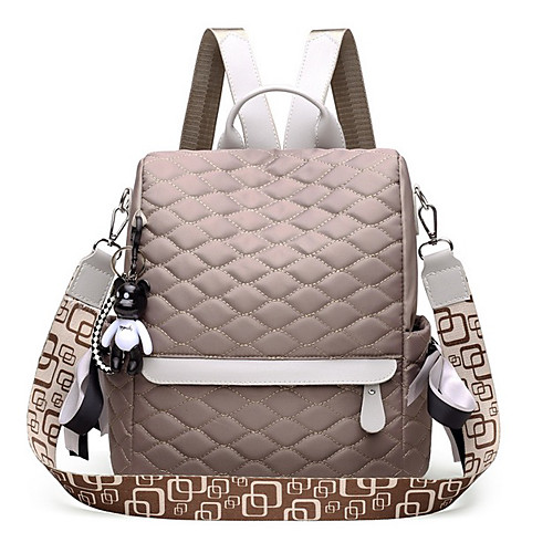 Women's Oxford School Bag Commuter Backpack Large Capacity Zipper Daily Wine Black Light Grey Dark Green
Women's Oxford School Bag Commuter Backpack Large Capacity Zipper Daily Wine Black Light Grey Dark Green
