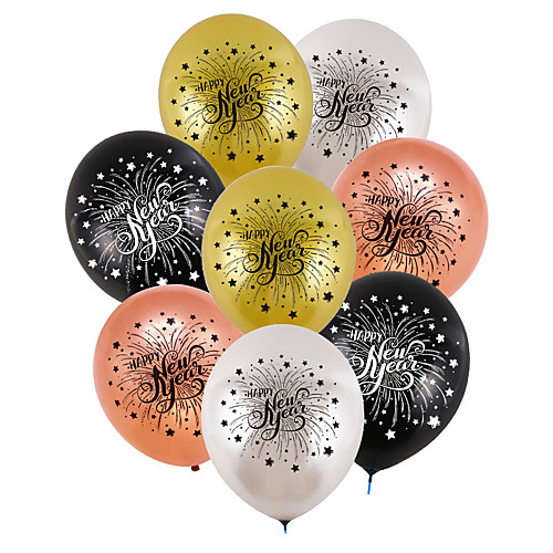 Party Balloons 50 pcs Happy New Year Party Supplies Latex Balloons Boys and Girls Party Decoration 12inch for Party Favors Supplies or Home Decoration
Party Balloons 50 pcs Happy New Year Party Supplies Latex Balloons Boys and Girls Party Decoration 12inch for Party Favors Supplies or Home Decoration