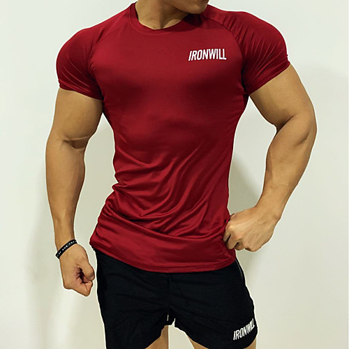 Men's Short Sleeve Workout Tops Running Shirt Tee Tshirt Top Athleisure Summer Breathable Soft Sweat Out Fitness Gym Workout Performance Running Training Sportswear Black Red Blue Activewear Stretchy
Men's Short Sleeve Workout Tops Running Shirt Tee Tshirt Top Athleisure Summer Breathable Soft Sweat Out Fitness Gym Workout Performance Running Training Sportswear Black Red Blue Activewear Stretchy
