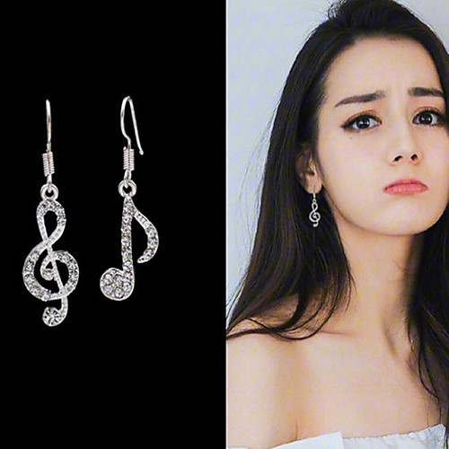 Alloy Earring with Crystals / Rhinestones 1 Pair Wedding / Daily Wear Headpiece
Alloy Earring with Crystals / Rhinestones 1 Pair Wedding / Daily Wear Headpiece
