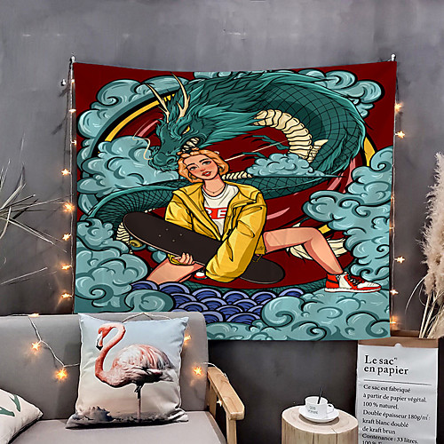 Japanese Painting Style Ukiyo-e Wall Tapestry Art Decor Blanket Curtain Hanging Home Bedroom Living Room Decoration Girl Dragon Animal
Japanese Painting Style Ukiyo-e Wall Tapestry Art Decor Blanket Curtain Hanging Home Bedroom Living Room Decoration Girl Dragon Animal